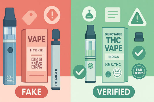 How to Spot Fake Disposable THC Vapes Online