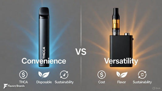 THCA Disposable Vape vs 510 Thread Cart: Comparison